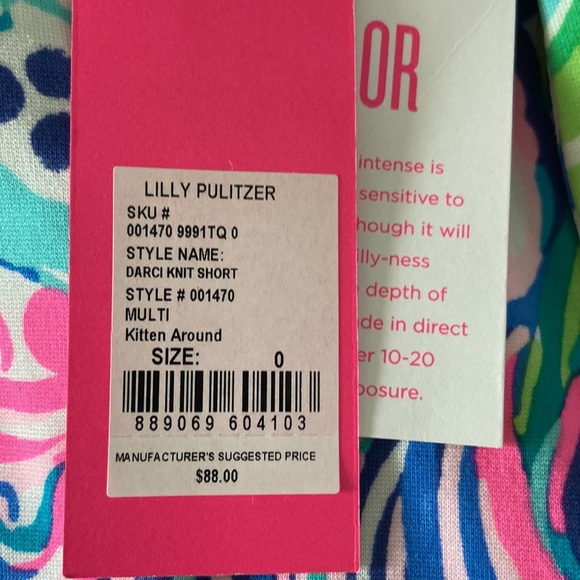 Lilly Pulitzer Darci knit short size 0 - Picture 5 of 5